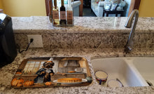 Load image into Gallery viewer, Briard Fall Kitchen Pumpkins Dish Drying Mat