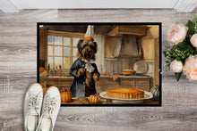 Load image into Gallery viewer, Briard Fall Kitchen Pumpkins Doormat -  18x27 Decorative Floor Mat – Indoor/Outdoor Rug