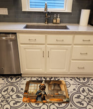 Load image into Gallery viewer, Briard Fall Kitchen Pumpkins Memory Foam Kitchen Mat