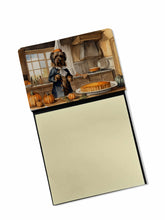 Load image into Gallery viewer, Briard Fall Kitchen Pumpkins Sticky Note Holder- Refiilable Desk Accessory Note Pad