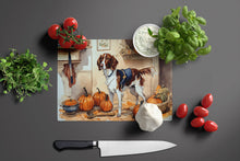 Load image into Gallery viewer, Brittany Fall Kitchen Pumpkins Glass Cutting Boards – Durable, Decorative Kitchen Art Large
