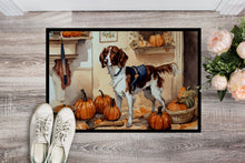 Load image into Gallery viewer, Brittany Fall Kitchen Pumpkins Doormat -  18x27 Decorative Floor Mat – Indoor/Outdoor Rug