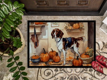 Load image into Gallery viewer, Brittany Fall Kitchen Pumpkins Doormat -  18x27 Decorative Floor Mat – Indoor/Outdoor Rug