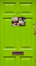 Load image into Gallery viewer, English Bulldog Fall Kitchen Pumpkins Wall or Door Hanging Prints