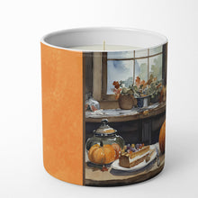 Load image into Gallery viewer, English Bulldog Fall Kitchen Pumpkins Decorative Soy Candle
