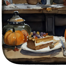 Load image into Gallery viewer, English Bulldog Fall Kitchen Pumpkins Dish Drying Mat