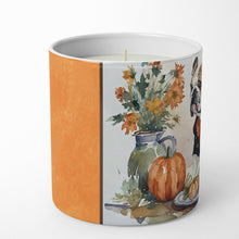 Load image into Gallery viewer, English Bulldog Fall Kitchen Pumpkins Decorative Soy Candle