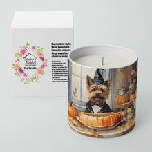 Load image into Gallery viewer, Cairn Terrier Fall Kitchen Pumpkins Decorative Soy Candle