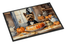 Load image into Gallery viewer, Cairn Terrier Fall Kitchen Pumpkins Doormat - 24x36 Decorative Floor Mat – Indoor/Outdoor Rug with Artistic Flair