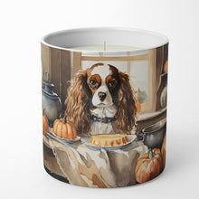 Load image into Gallery viewer, Cavalier Spaniel Fall Kitchen Pumpkins Decorative Soy Candle