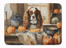 Load image into Gallery viewer, Cavalier Spaniel Fall Kitchen Pumpkins Memory Foam Kitchen Mat