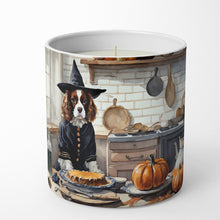 Load image into Gallery viewer, Cavalier Spaniel Fall Kitchen Pumpkins Decorative Soy Candle
