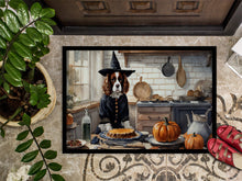 Load image into Gallery viewer, Cavalier Spaniel Fall Kitchen Pumpkins Doormat - 24x36 Decorative Floor Mat – Indoor/Outdoor Rug with Artistic Flair