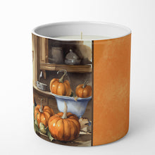 Load image into Gallery viewer, Chihuahua Fall Kitchen Pumpkins Decorative Soy Candle