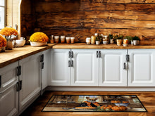 Load image into Gallery viewer, Chihuahua Fall Kitchen Pumpkins Runner Mat 28x58