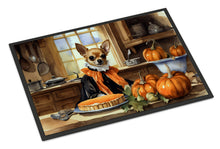 Load image into Gallery viewer, Chihuahua Fall Kitchen Pumpkins Doormat -  18x27 Decorative Floor Mat – Indoor/Outdoor Rug