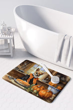 Load image into Gallery viewer, Chihuahua Fall Kitchen Pumpkins Memory Foam Kitchen Mat