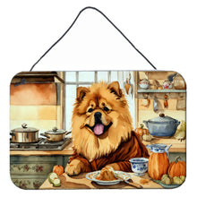 Load image into Gallery viewer, Chow Chow Fall Kitchen Pumpkins Wall or Door Hanging Prints