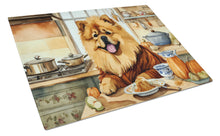 Load image into Gallery viewer, Chow Chow Fall Kitchen Pumpkins Glass Cutting Boards – Durable, Decorative Kitchen Art Large