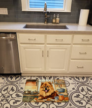 Load image into Gallery viewer, Chow Chow Fall Kitchen Pumpkins Memory Foam Kitchen Mat