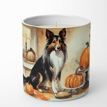 Load image into Gallery viewer, Collie Fall Kitchen Pumpkins Decorative Soy Candle