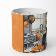 Load image into Gallery viewer, Corgi Fall Kitchen Pumpkins Decorative Soy Candle
