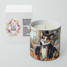 Load image into Gallery viewer, Corgi Fall Kitchen Pumpkins Decorative Soy Candle