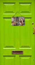 Load image into Gallery viewer, Corgi Fall Kitchen Pumpkins Wall or Door Hanging Prints