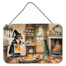 Load image into Gallery viewer, Dachshund Fall Kitchen Pumpkins Wall or Door Hanging Prints