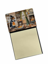 Load image into Gallery viewer, Dachshund Fall Kitchen Pumpkins Sticky Note Holder- Refiilable Desk Accessory Note Pad