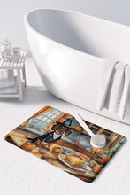 Load image into Gallery viewer, Dachshund Fall Kitchen Pumpkins Memory Foam Kitchen Mat