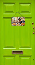Load image into Gallery viewer, Doberman Pinscher Fall Kitchen Pumpkins Wall or Door Hanging Prints