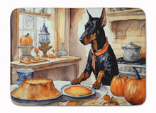 Load image into Gallery viewer, Doberman Pinscher Fall Kitchen Pumpkins Memory Foam Kitchen Mat