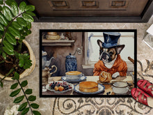 Load image into Gallery viewer, French Bulldog Fall Kitchen Pumpkins Doormat -  18x27 Decorative Floor Mat – Indoor/Outdoor Rug