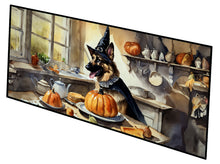 Load image into Gallery viewer, German Shepherd Fall Kitchen Pumpkins Runner Mat 28x58