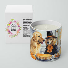 Load image into Gallery viewer, Golden Retriever Fall Kitchen Pumpkins Decorative Soy Candle