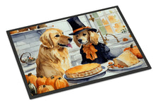 Load image into Gallery viewer, Golden Retriever Fall Kitchen Pumpkins Doormat -  18x27 Decorative Floor Mat – Indoor/Outdoor Rug