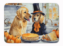 Load image into Gallery viewer, Golden Retriever Fall Kitchen Pumpkins Memory Foam Kitchen Mat