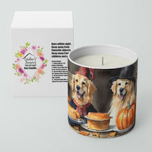 Load image into Gallery viewer, Golden Retriever Fall Kitchen Pumpkins Decorative Soy Candle