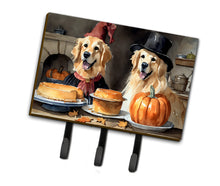 Load image into Gallery viewer, Golden Retriever Fall Kitchen Pumpkins Leash or Key Holder
