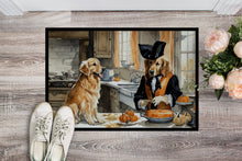 Load image into Gallery viewer, Golden Retriever Fall Kitchen Pumpkins Doormat - 24x36 Decorative Floor Mat – Indoor/Outdoor Rug with Artistic Flair