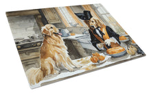 Load image into Gallery viewer, Golden Retriever Fall Kitchen Pumpkins Glass Cutting Boards – Durable, Decorative Kitchen Art Large