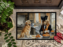 Load image into Gallery viewer, Golden Retriever Fall Kitchen Pumpkins Doormat -  18x27 Decorative Floor Mat – Indoor/Outdoor Rug