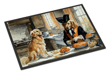 Load image into Gallery viewer, Golden Retriever Fall Kitchen Pumpkins Doormat -  18x27 Decorative Floor Mat – Indoor/Outdoor Rug