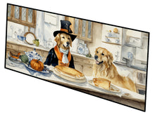 Load image into Gallery viewer, Golden Retriever Fall Kitchen Pumpkins Runner Mat 28x58