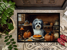 Load image into Gallery viewer, Havanese Fall Kitchen Pumpkins Doormat - 24x36 Decorative Floor Mat – Indoor/Outdoor Rug with Artistic Flair