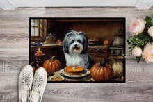Load image into Gallery viewer, Havanese Fall Kitchen Pumpkins Doormat -  18x27 Decorative Floor Mat – Indoor/Outdoor Rug