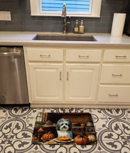 Load image into Gallery viewer, Havanese Fall Kitchen Pumpkins Memory Foam Kitchen Mat