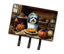 Load image into Gallery viewer, Havanese Fall Kitchen Pumpkins Leash or Key Holder
