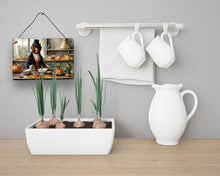 Load image into Gallery viewer, Irish Setter Fall Kitchen Pumpkins Wall or Door Hanging Prints